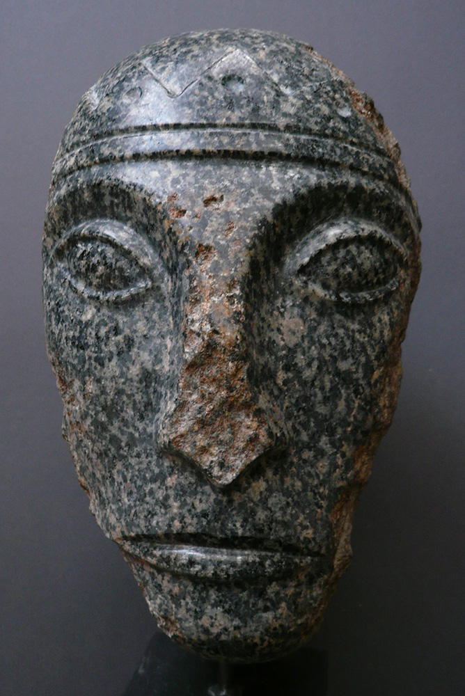 »König David«, 2010, Granit, Höhe 36 cm