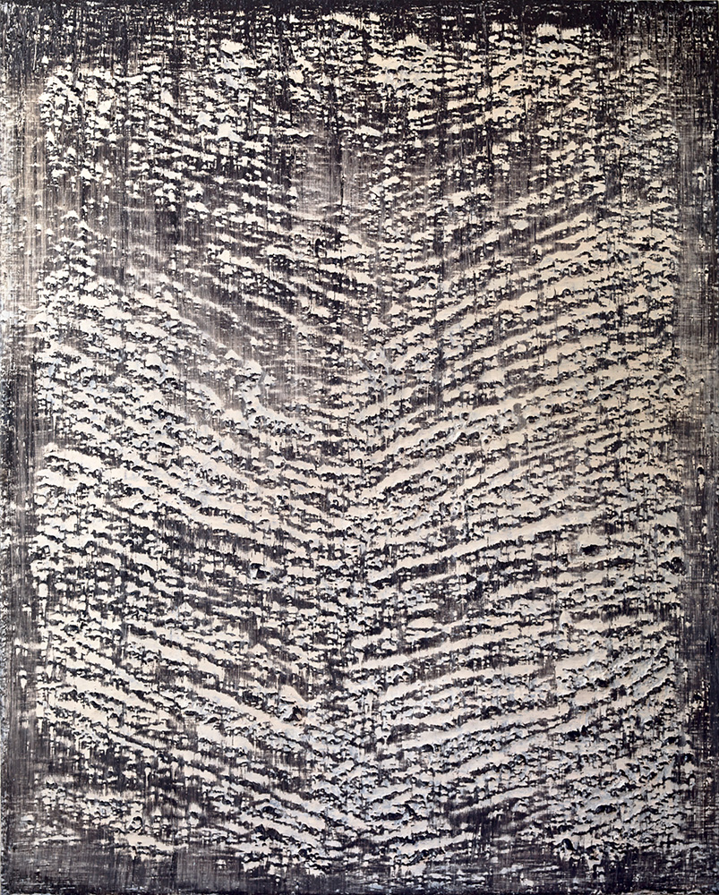 »o.T. (ehemals Tännchen)«, 2013, Öl auf Leinwand, 180 × 145 cm