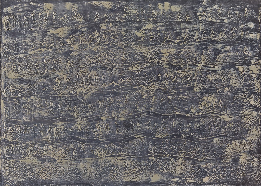 »Mondlicht«, 2012, Öl auf Leinwand, 160 × 210 cm