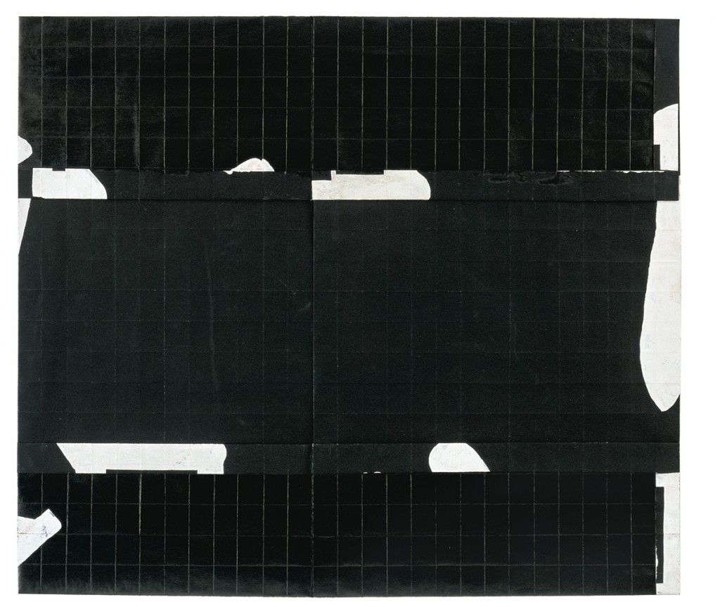 »o. T.«, 2011, Faltung, Tusche, Gouache, 52 × 59 cm