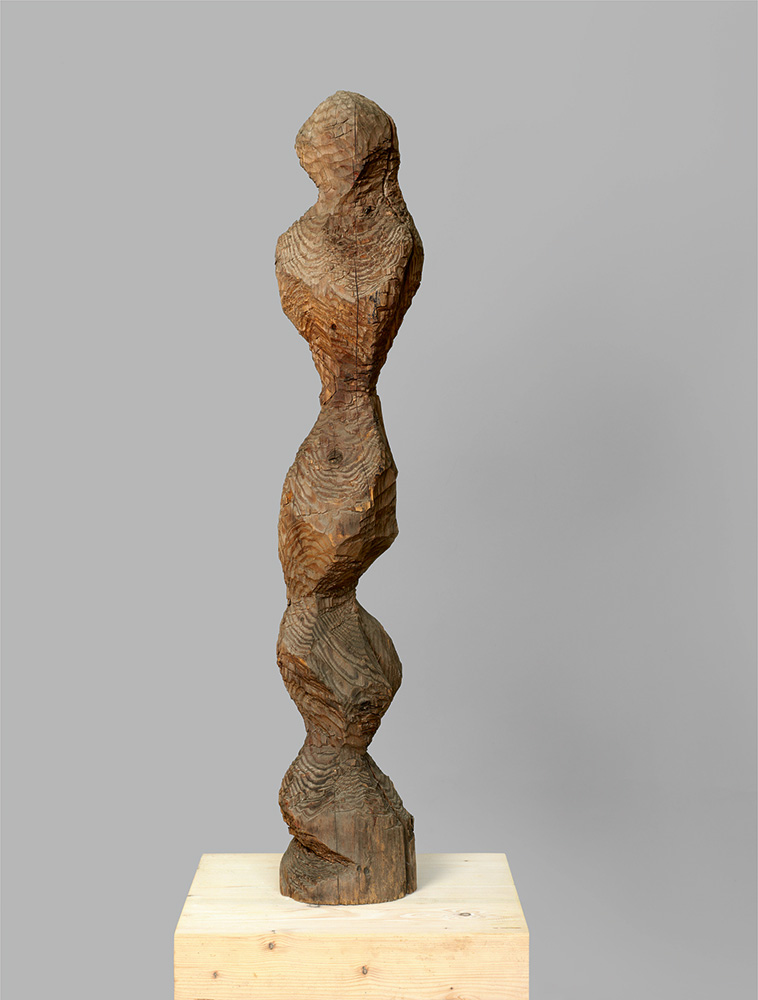 »Figur«, 1988/89, Lärche, 118 × 20 × 26 cm