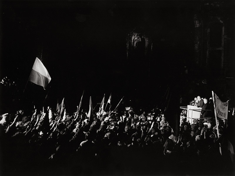 Bundeskanzler Kohl in Dresden, 19. Dezember 1989