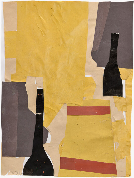 »Angeschnitten«, 2020, Collage, 30 × 22 cm
