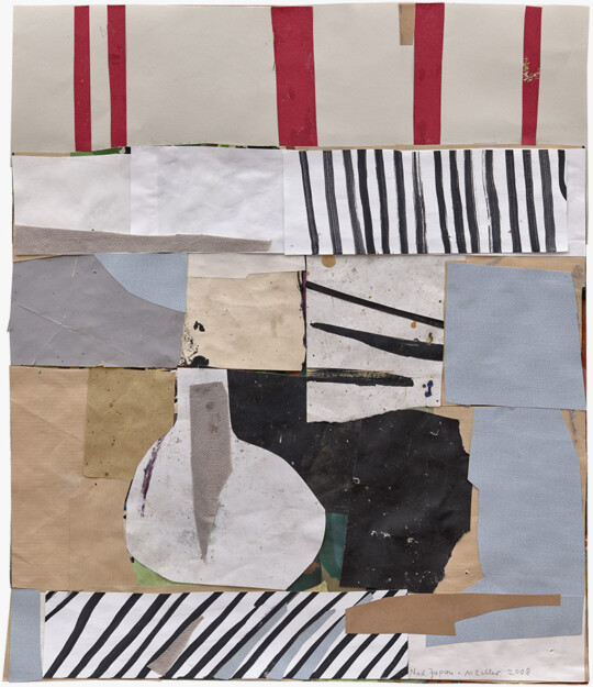 »Nach Japan II«, 2008, Collage, 44 × 37,5 cm